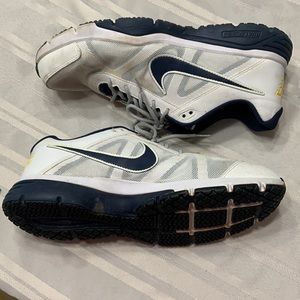 Nike Duel Fusion TR lll. White blue yellow. 11.5 men’s